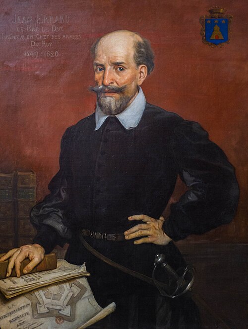 Portrait de Jean Errard, , 