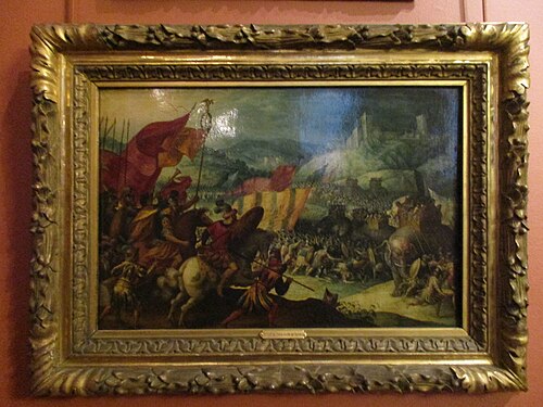 Combat de Pyrrhus contre les Romains, , 