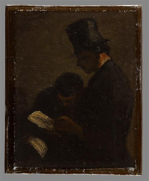 L'amateur de gravures, , 