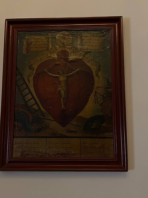 Alegoría del Sagrado Corazón, 1749, 