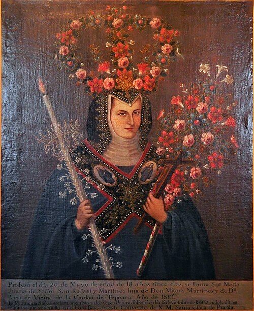 Sor María Juana del Señor San Rafael, 1900, 