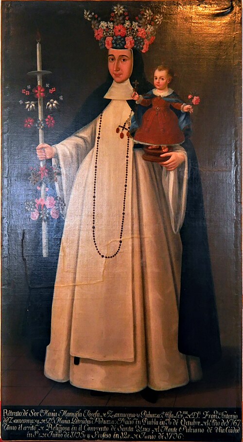 Sor María Manuela Josefa de Zamacona y Pedraza, 1796, 