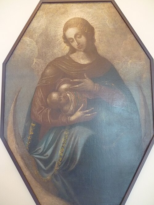 Virgen de la leche, 1700, 