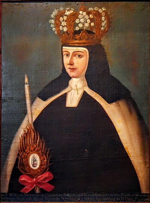 Sor María Petronila de Guadalupe, 1900, 