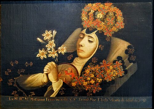 Sor Matiana Francisca del Señor San José, 1800, 