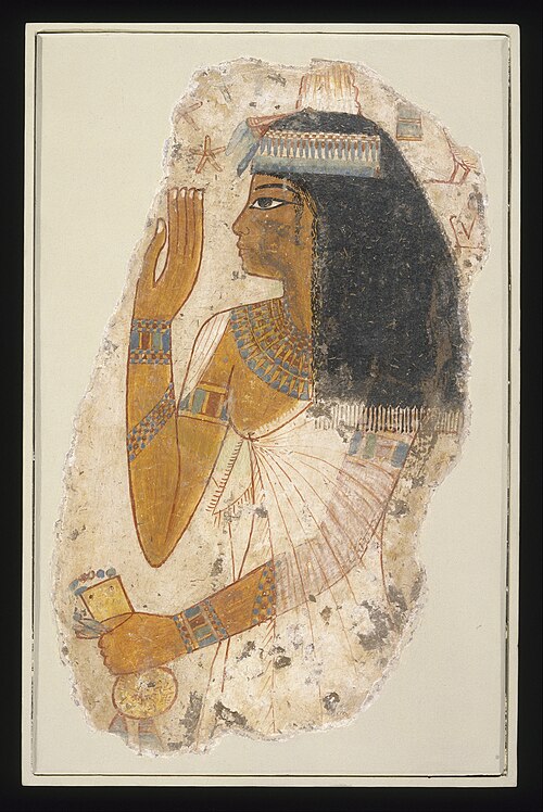 Painting of Lady Tjepu, 1390, 