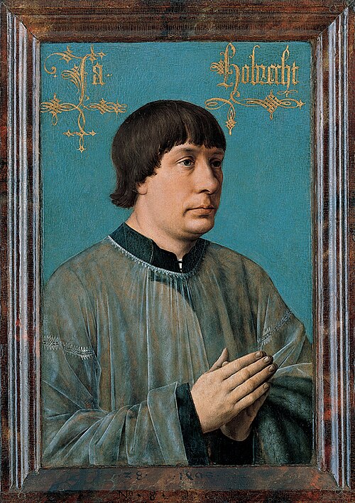 Portrait de Jacob Obrecht, 1496, 