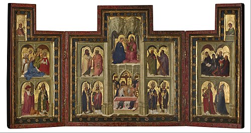 Triptyque Norfolk, 1410, 