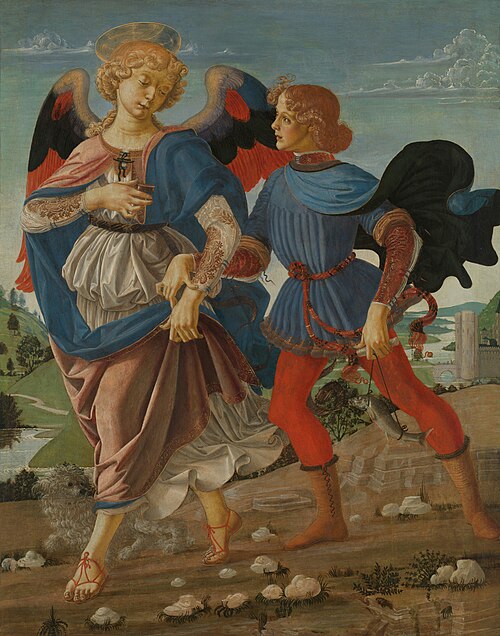 Tobie et l'Ange, 1470, 