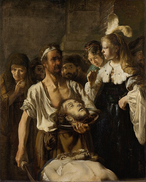 The beheading of John the Baptist, 1640, 