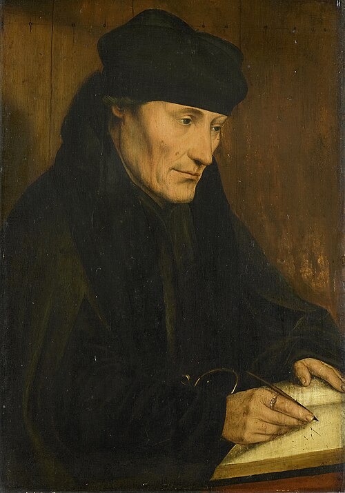 Portrait of Desiderius Erasmus (1469?-1536), 1535, 