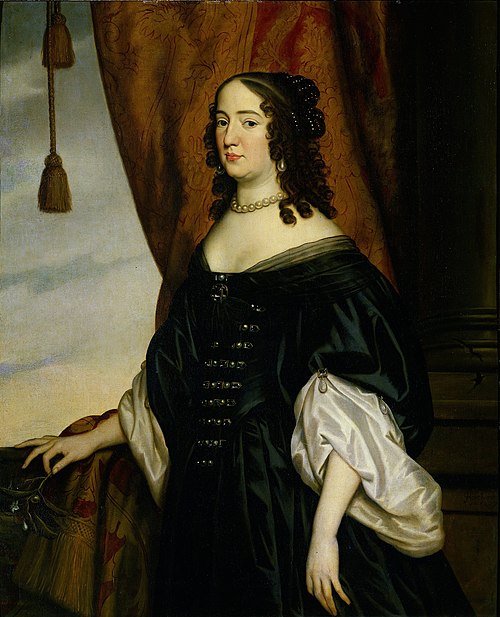 Portrait of Amalia van Solms (1602-75), 1650, 