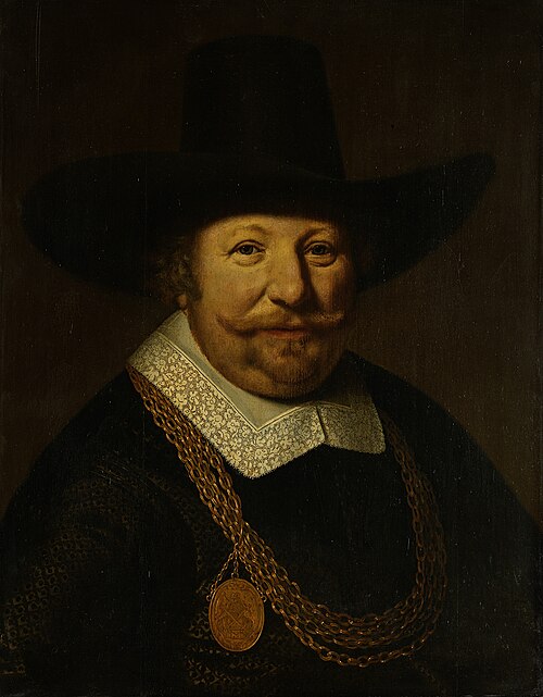 Portrait of Joos van Trappen, called Banckert, Vice-Admiral of Zeeland, 1640, 