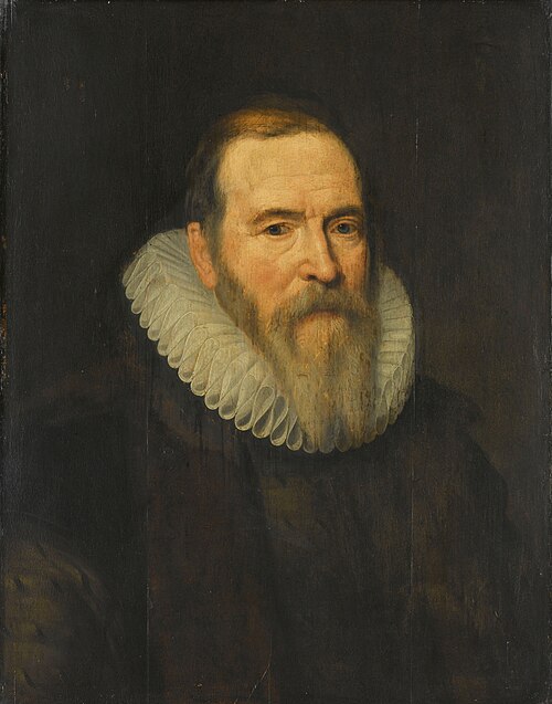 Portrait of Johan van Oldenbarneveldt (1547-1619), 1628, 