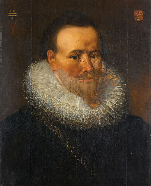 Portrait of a man, possibly Joris van Cats (c. 1590-1654), 1621, 