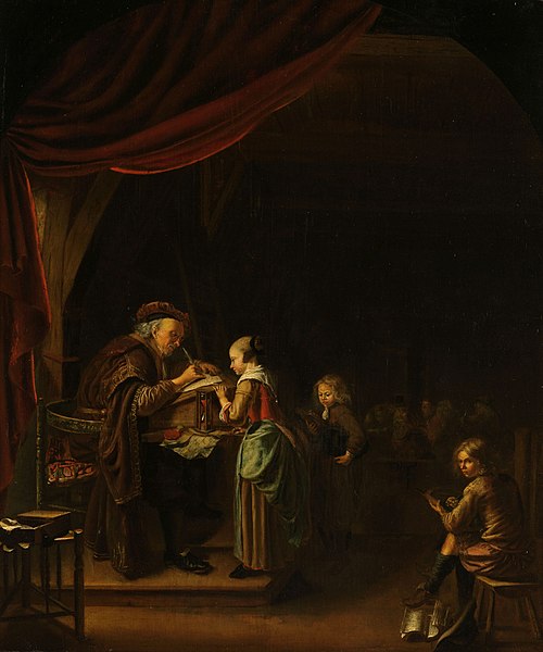 The Schoolmaster, 1700, 