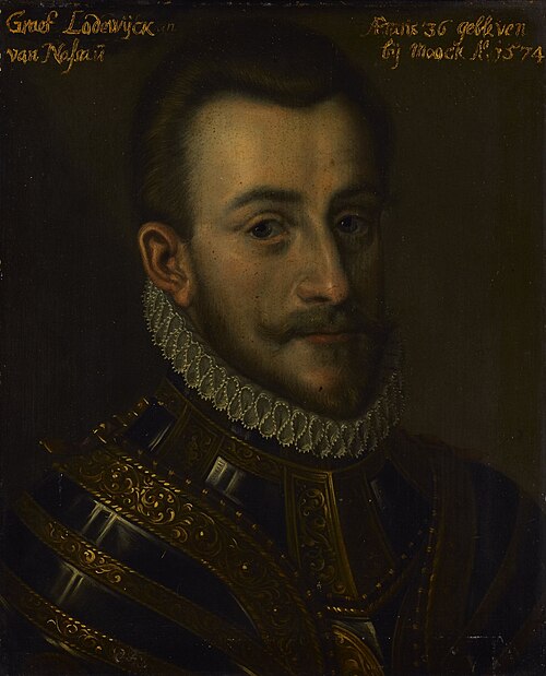 Portrait of Lodewijk (1538-74), Count of Nassau, 1621, 