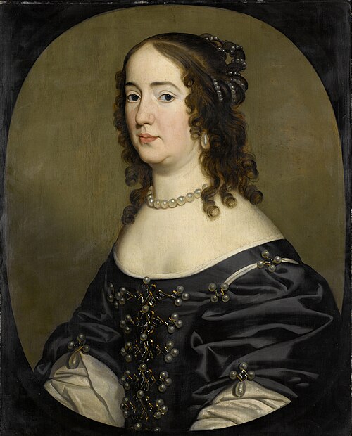 Portrait of Amalia van Solms (1602-75), 1651, 