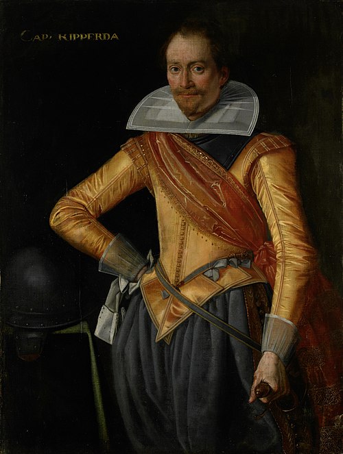 Portrait of a captain surnamed Ripperda, 1617, 