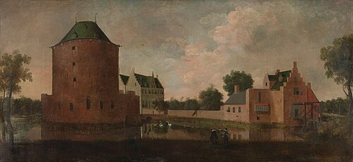 Teylingen Castle, 1640, 
