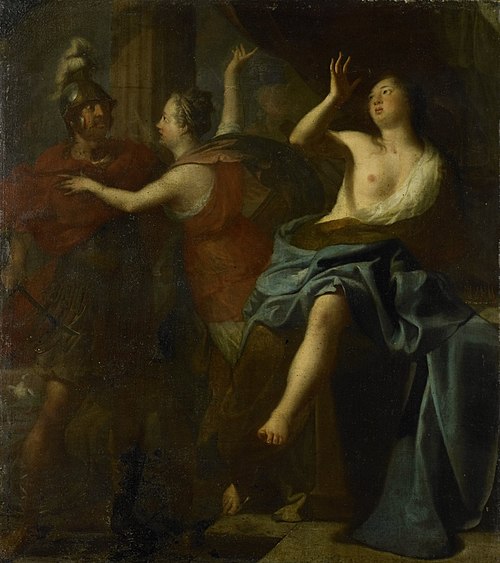 Tarquin and Lucretia, 1800, 