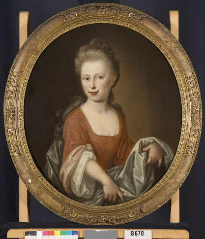 Portrait of Maria van Rijswijk, 1710, 