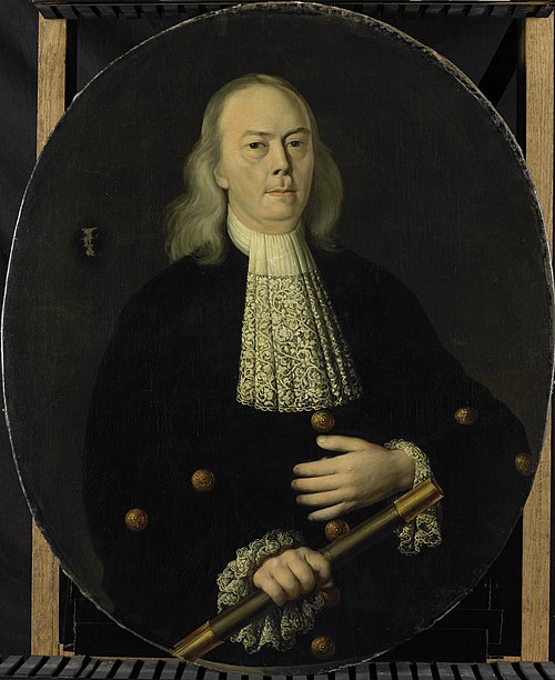 Portrait of Abraham van Riebeeck, Governor-General of the Dutch East Indies, 1700, 