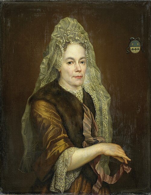 Portrait of Petronella Kettingh, Wife of Diederik van Hogendorp, 1690, 