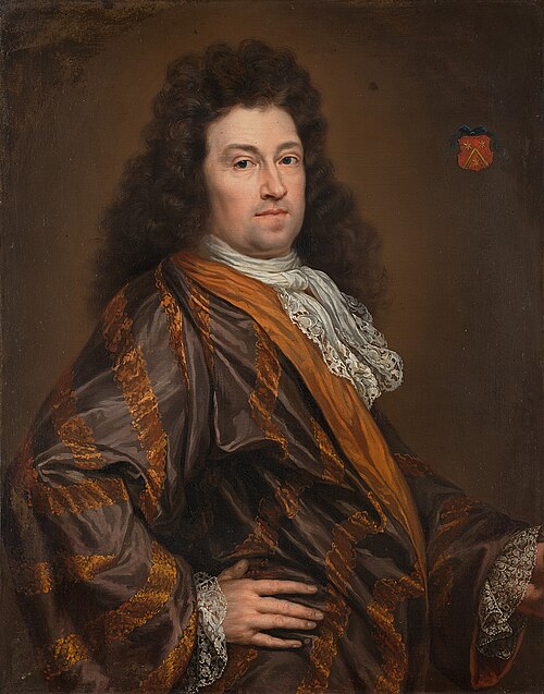Portrait of François Leydecker, Delegate to the Court of Audit for Zeeland, 1690, 