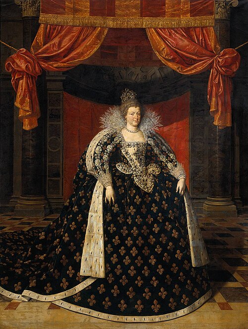 Marie de Medicis, Consort of Henry IV, King of France, 1610, 
