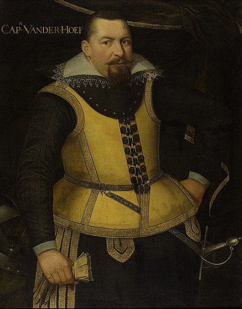 Portrait of Karel van der Hoeven, 1610, 