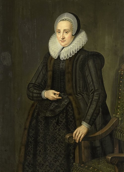 Portrait of Margarita Cassier, 1616, 