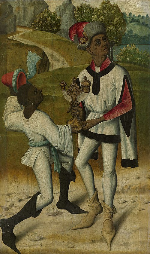 Balthazar, one of the three Magi, with a servant, 1480, 