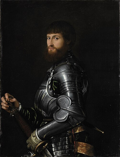 Portrait of a Nobleman in Armor, 1550, 