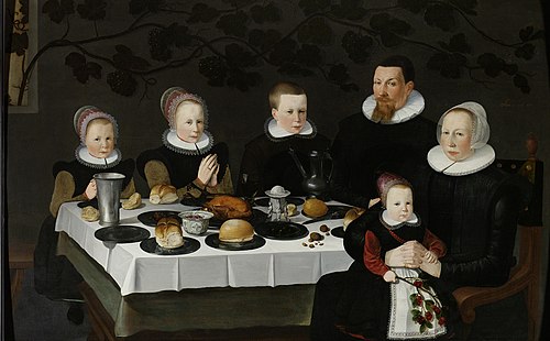 Family portrait, 1627, 