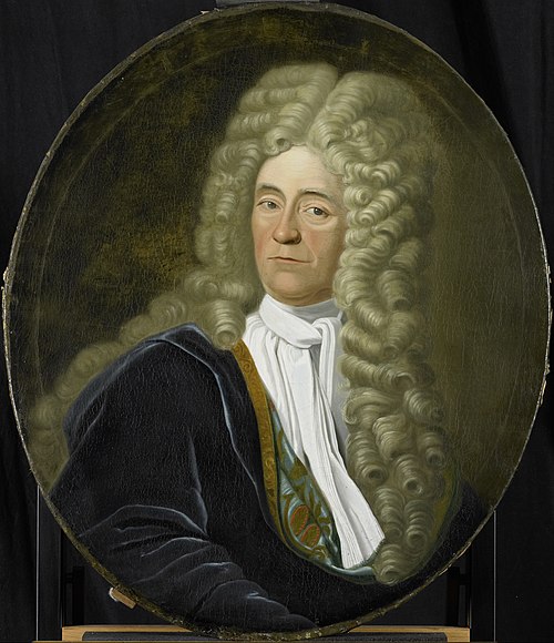 Portrait of Willem van Hogendorp, Director of the Rotterdam Chamber of the Dutch East India Company,, 1724, 