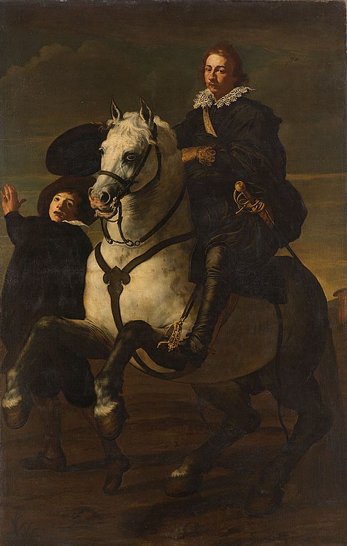Portrait of a Man on a Horse, 1615, 