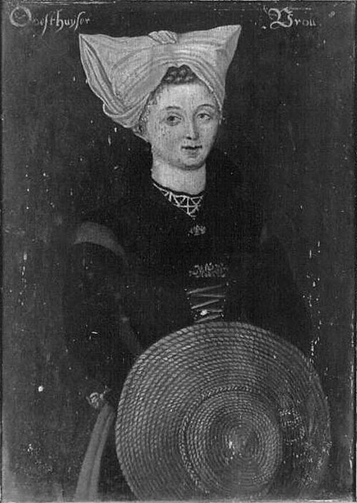 Vrouw uit Oosthuizen, 1550, 