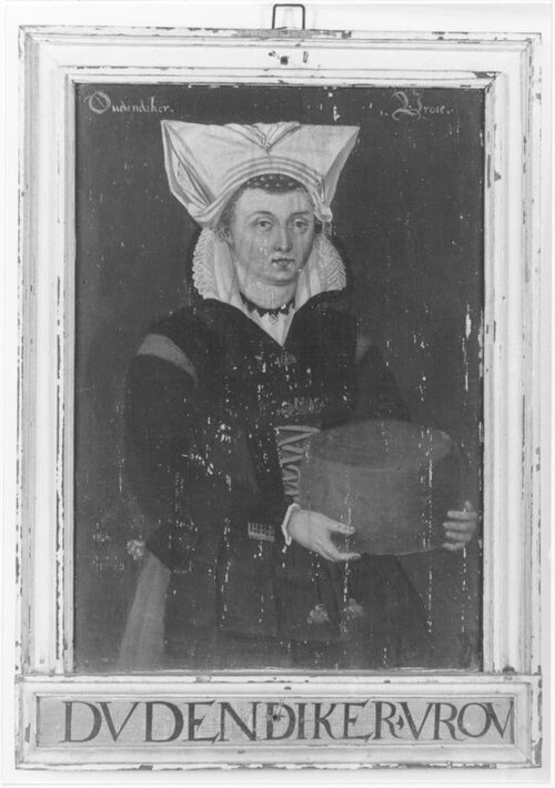 Vrouw uit Oudendijk, 1550, 