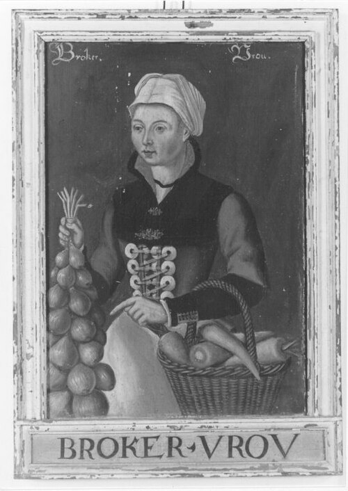 Woman from Broek, 1550, 
