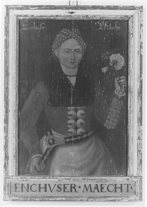 Meisje uit Enkhuizen, 1550, 