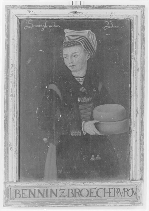 Woman from Benningbroek, 1550, 