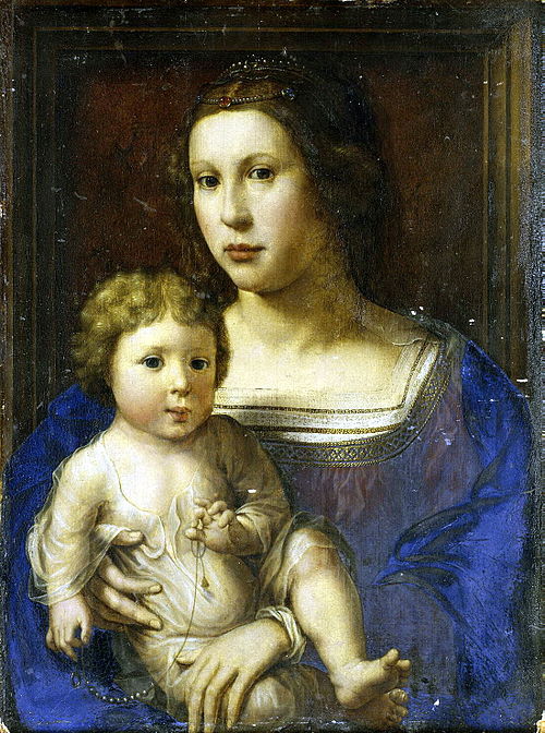 Vierge à l'Enfant, 1550, 