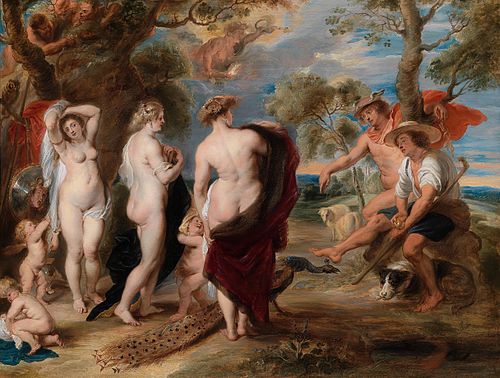 Le Jugement de Pâris, 1635, 
