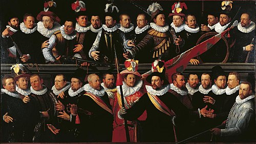 Haarlem schutterij in 1594, 1594, 