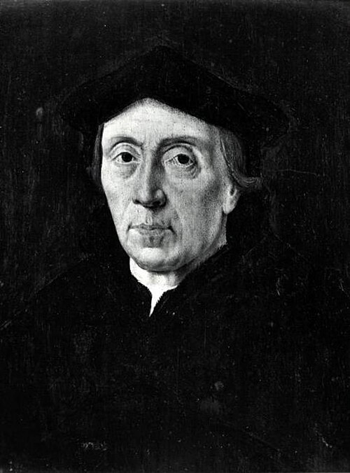 Portrait of Laurens Jansz. Coster (1405-1484), 1545, 
