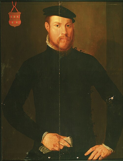 Portrait de Jan Claesz. Gael, 1553, 
