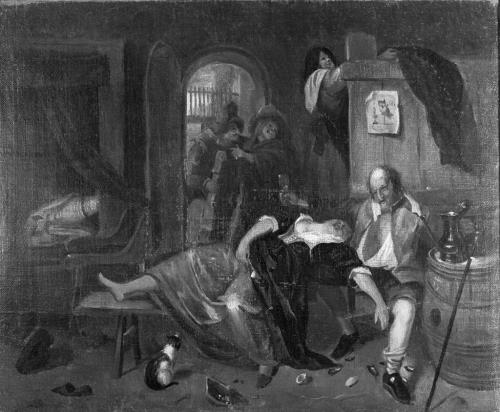 The drunken couple (copy), 1833, 