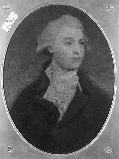 Portrait of a young man, 1787, 