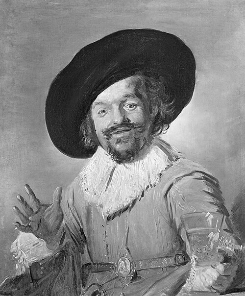 The smiling wine drinker, 1799, 